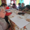 Adultos mayores del sector Barrio Norte reciben clases de alfabetización