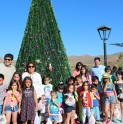 Vecinos de Chepiquilla celebran Navidad en familia