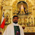 Sacerdote andacollino Jimmy Véliz y su gran amor por la tradición religiosa de la comuna que lo vio nacer