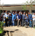 Universitarios de AIEP La Serena realizan trabajos de voluntariado en Andacollo