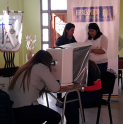 Campaña de Protección Solar entregó bloqueadores y realizó exámenes de piel en la Gran Mateada del Colegio Parroquial