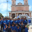 Domo Educativo de Cine 3D deleita a estudiantes en Andacollo