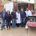 Emprendedora Andacollina recibe generador eléctrico para su foodtruck por parte de Minera Teck CDA