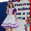 Décima Tercera Edición del Festival de la Canción “Los Niños le Cantan a la Patria” tuvo lugar en sector Churrumata