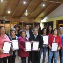 Unión Comunal de Centro de Madres celebró su primera década reconociendo a socias destacadas