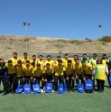 Selección de fútbol Sub 17 recibió implementación deportiva antes de viajar al nacional