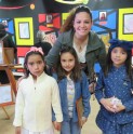 Niños y niñas exponen sus obras “Trazos y Emociones” en la Casa del Encuentro Ciudadano
