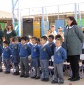 Comunidad educativa conmemoró el 39° aniversario de la Escuela Luis Cruz Martínez