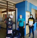 Club Deportivo Teck entregó ayuda solidaria a 55 familias y adultos mayores del Hospital