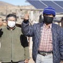 25 familias del sector rural de Andacollo cuentan con corriente eléctrica gracias a paneles fotovoltaicos