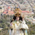 En el cerro Calvario se realizó la consagración a la Virgen de Andacollo