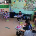 Alumnos de La Caldera retornaron a clases presenciales