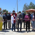 Autoridades andacollinas entregan obras de pavimentación que benefician a los vecinos del sector Bellavista