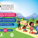 Se invita a la comunidad educativa a participar del programa de Investigación e Innovación Escolar 2021