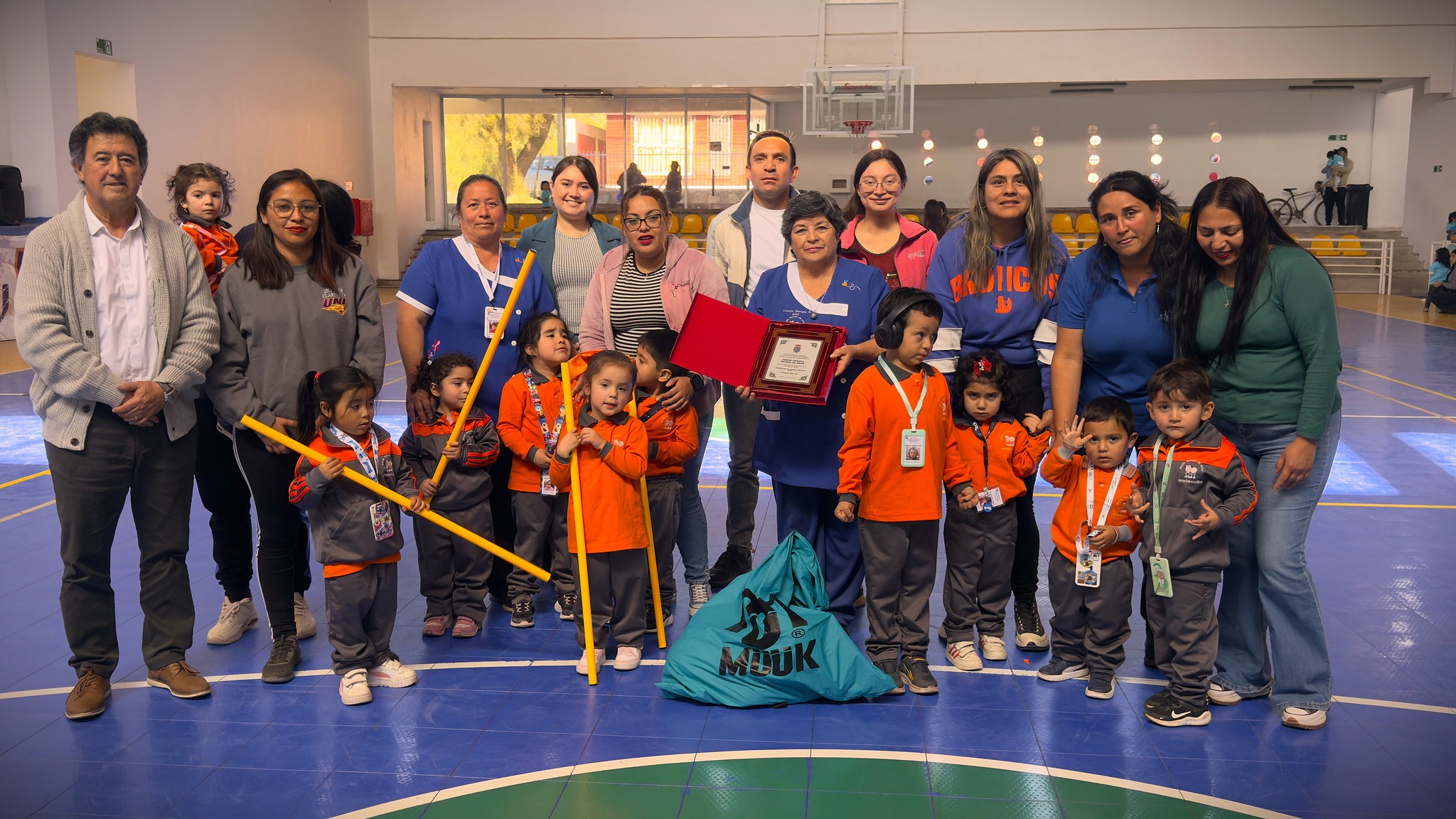 Con gran éxito se desarrolló la 4° versión de Olimpiada Infantil junto a jardines de Andacollo