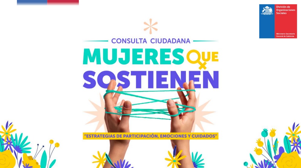 Mujeres que sostienen: Gobierno invita a dirigentas a participar en consulta nacional para fortalecer su rol