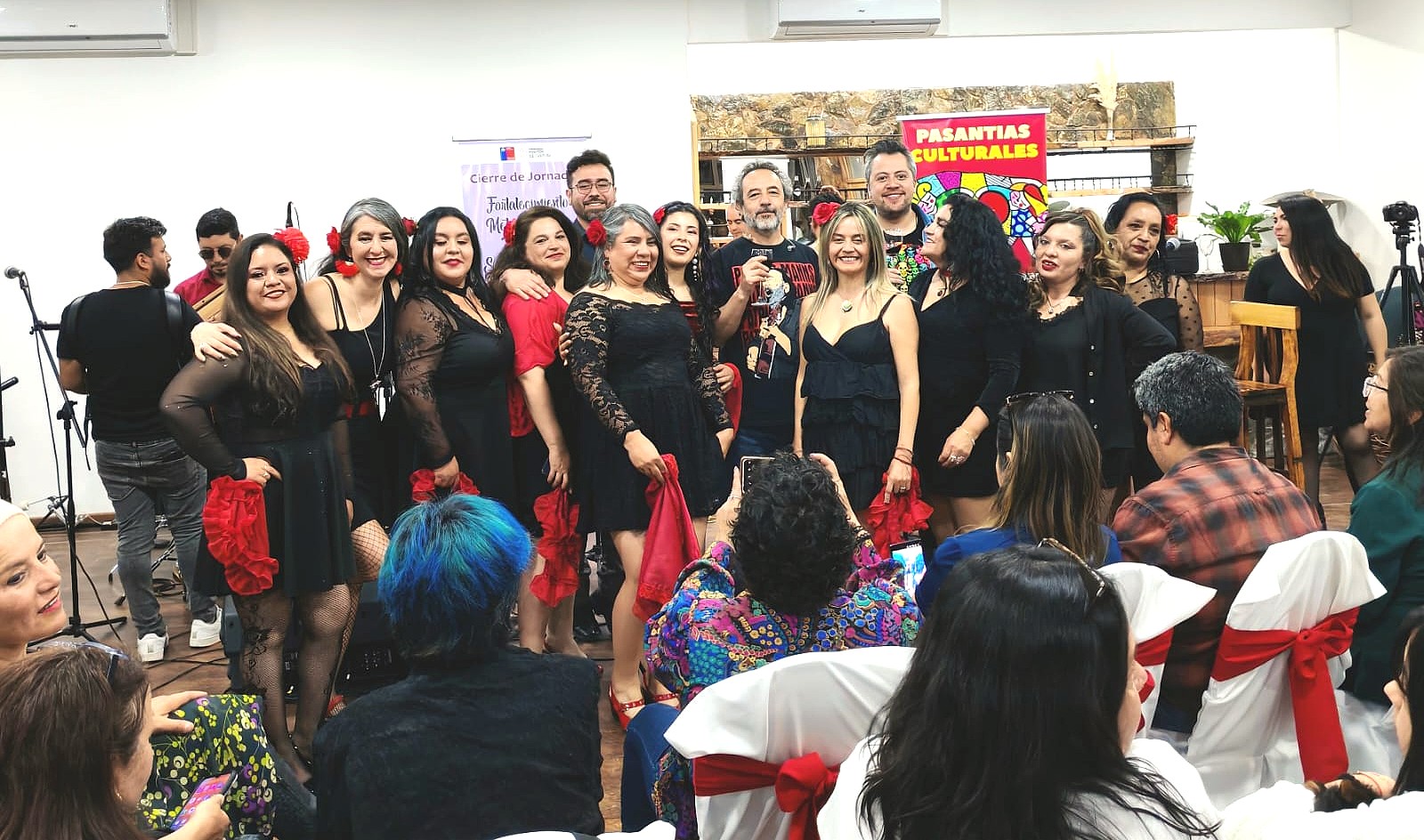 Escuela de Talentos Andacollinos y Daniel Muñoz viven jornada donde el diálogo, el arte y la comunidad son protagonistas