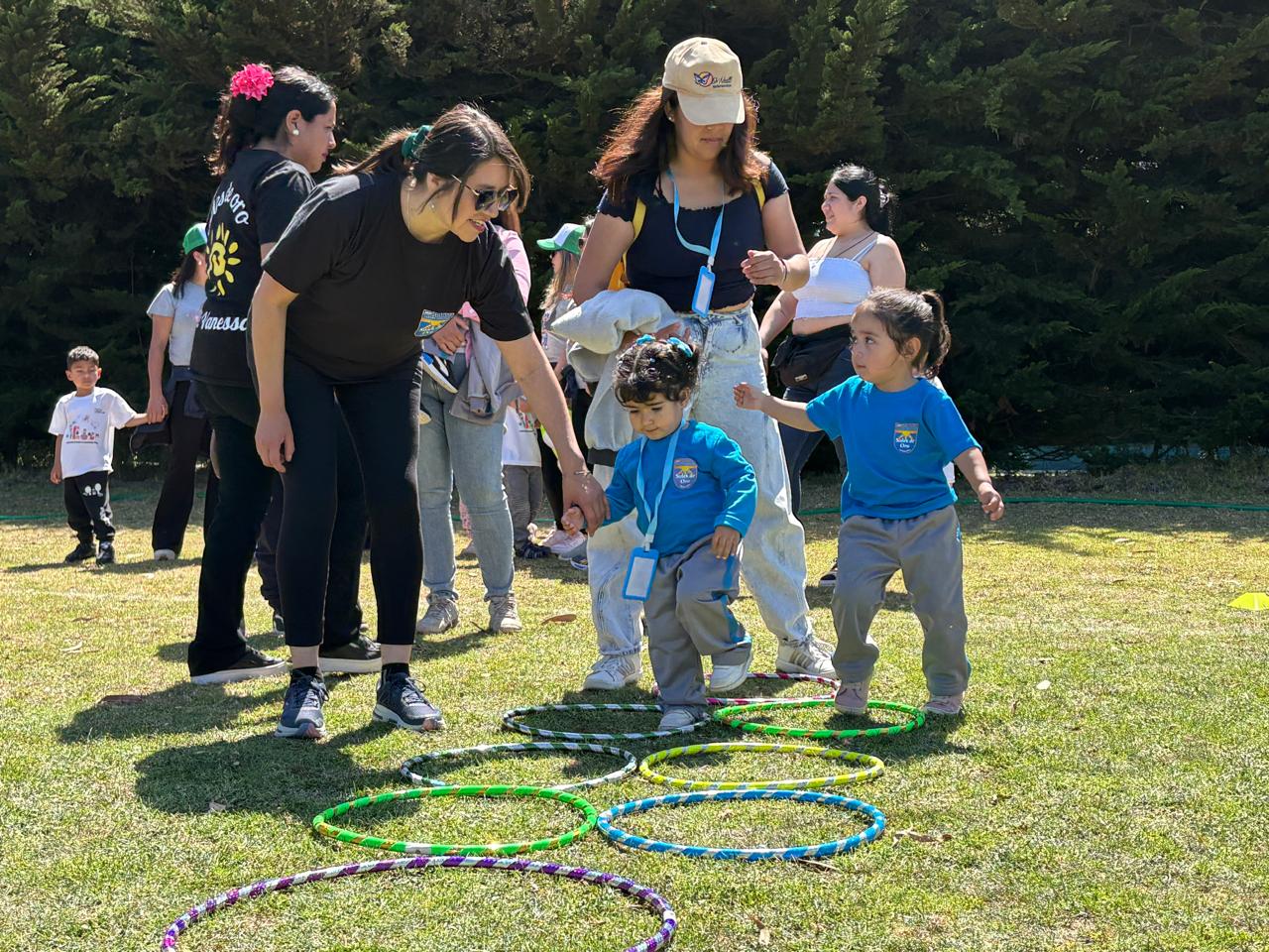 Niños y niñas de la primera infancia fueron protagonistas en las Olimpiadas de la Educación Parvularia