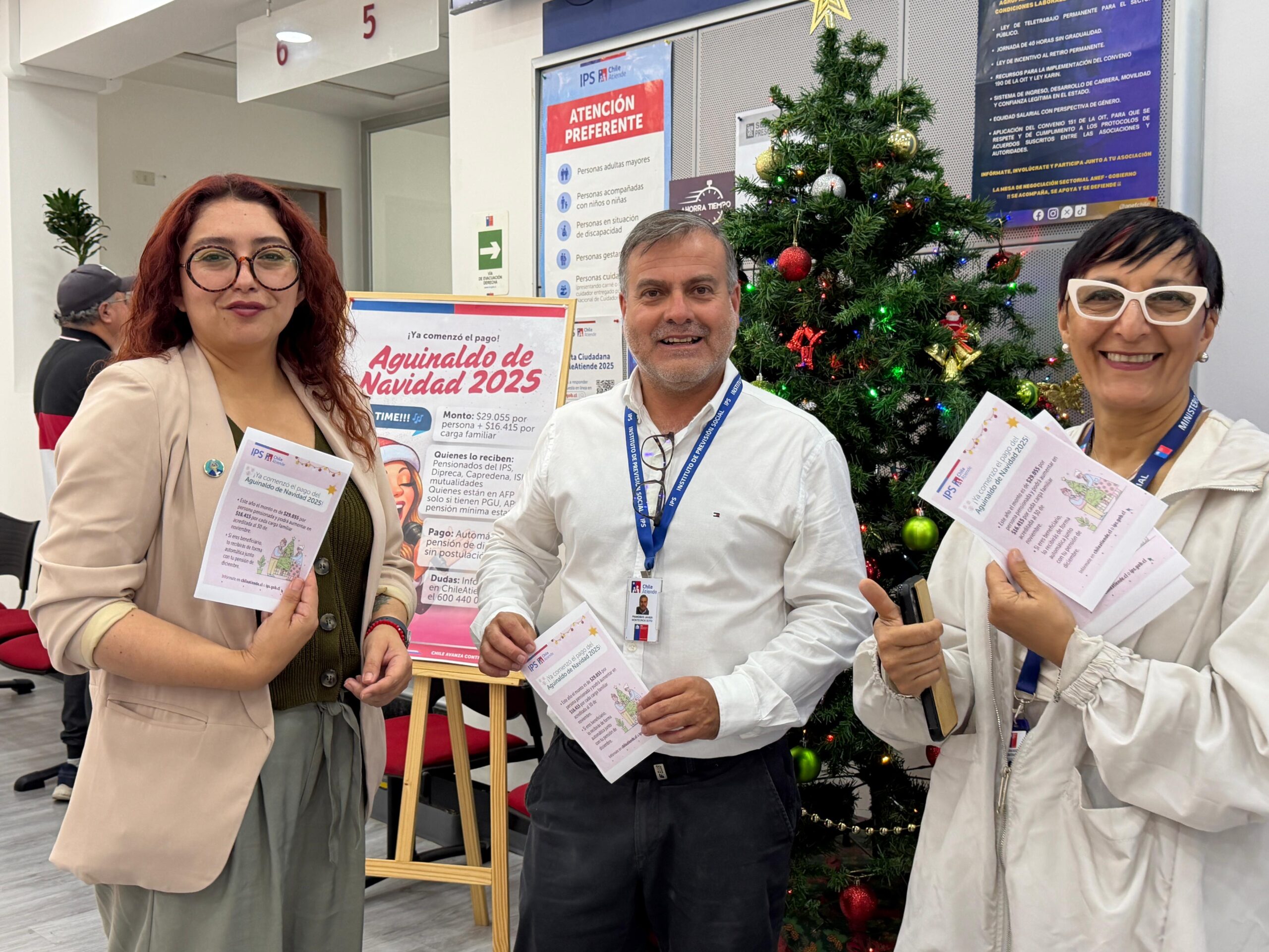 Más de 122 mil pensionadas y pensionados de la región de Coquimbo recibirán el Aguinaldo de Navidad 2025